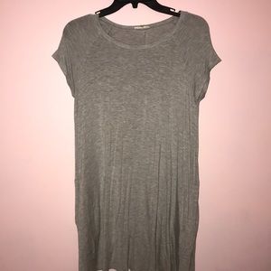 Grey t shirt dress